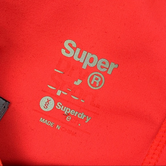 SUPERDRY Sport Neon Orange Sports Bra XS - Picture 11 of 16